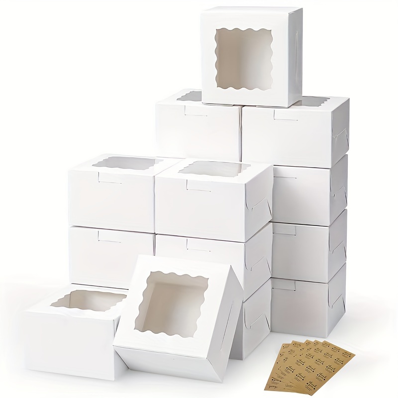 Event Suppliers - 10 stuks Kraftpapier Cake Candy Dozen