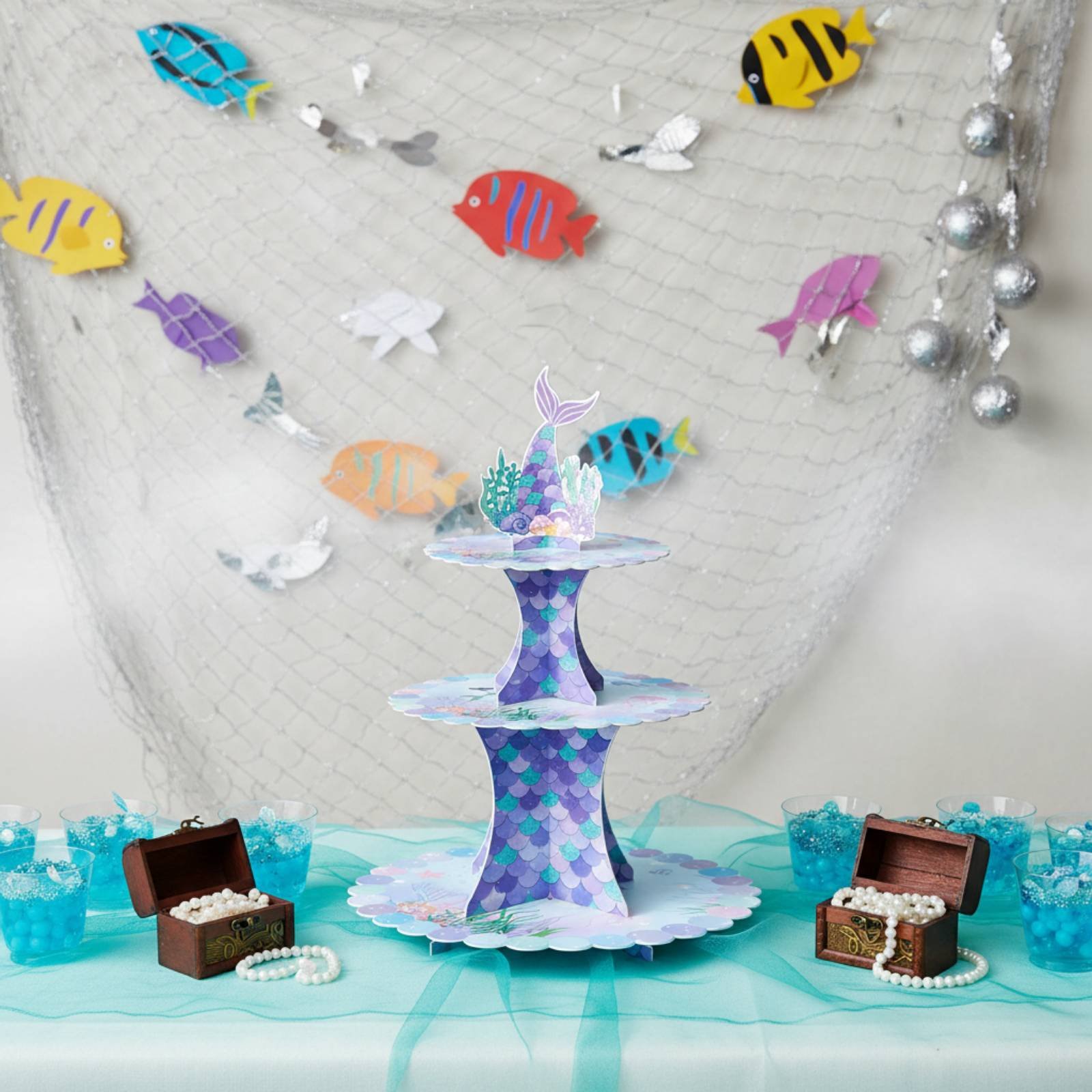 3-laags kartonnen cupcake stan - Cupcake Stand Tier recensie en prijs