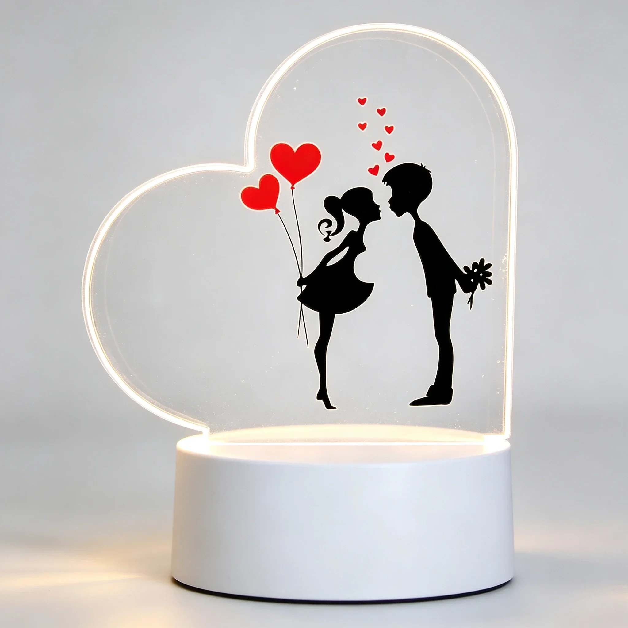 Hartvormig Acryl 3D Nachtlampj - Led Balloon Light recensie en prijs