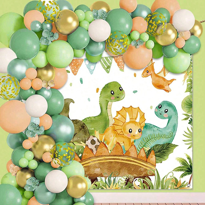 Dinosaurus ballon set boog voo - Balloon Arch Kit recensie en prijs