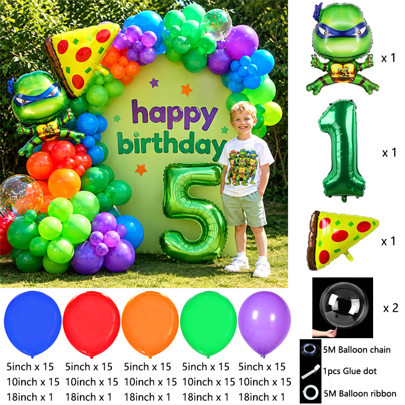 Kinderfeestje Ninja Turtles Ba - Balloon Arch Kit recensie en prijs